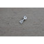 Серебряная серьга - пусета с маленьким фианитом МРК23547061